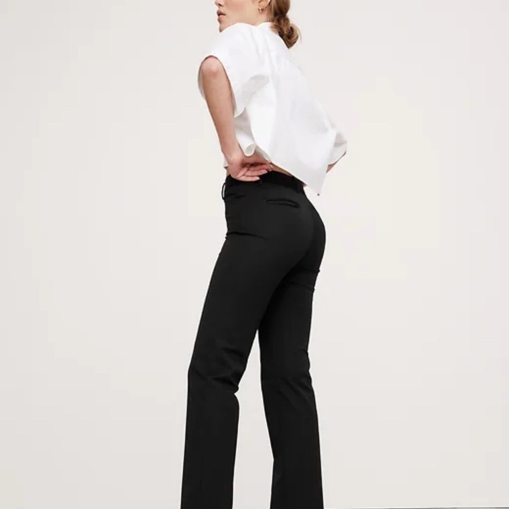Banana Republic Mid Rise Straight Sloan Pant - (tag says 8, fits like a 4 or 6)